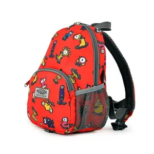 Hugger Totty Triper Dětský batoh - Monster Skate Red, vel. S