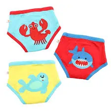 Zoocchini učící kalhotky - Set 3ks, chlapecké 2-3 roky, Ocean
